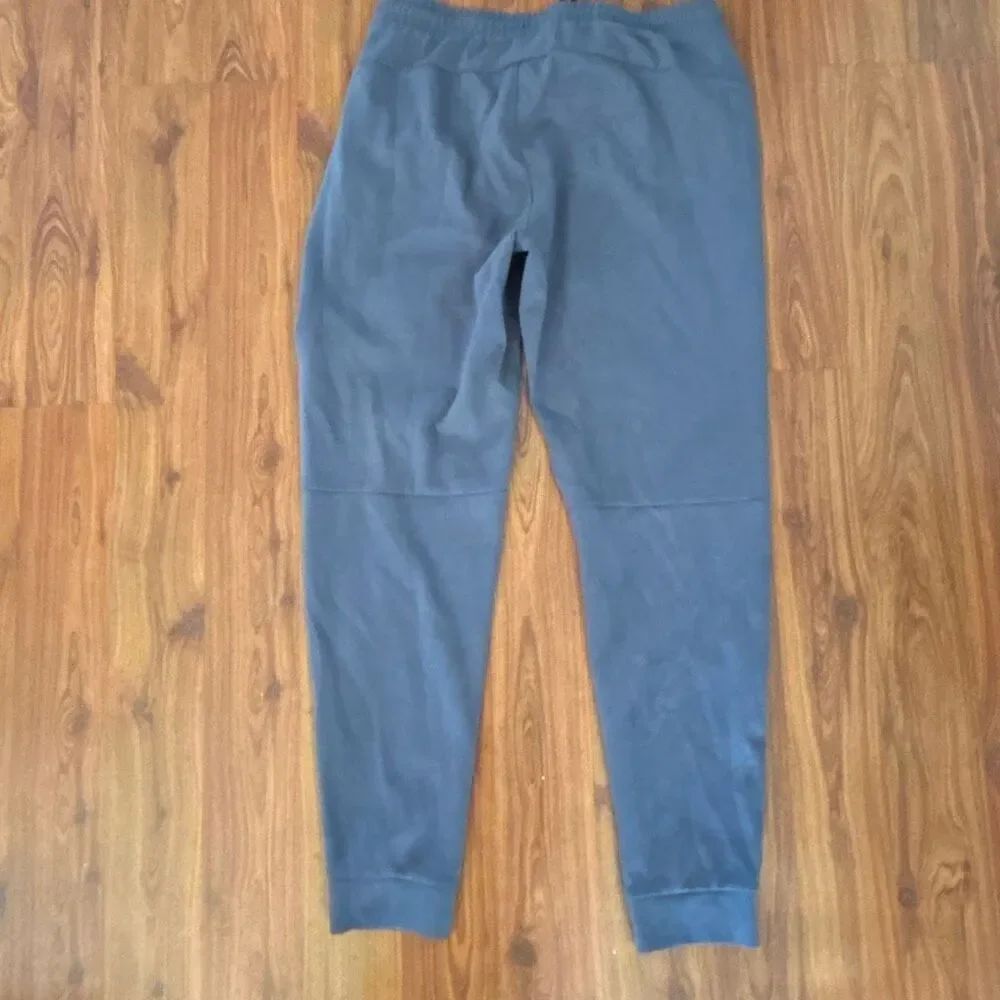 Old Navy active dynamic fleece gray/blue joggers size m men's - Picture 3 of 4